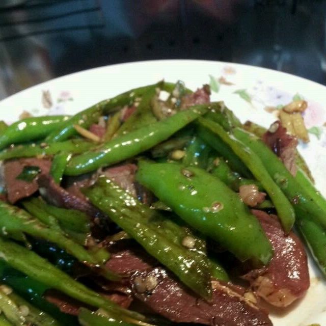 青椒火腿肉 青椒火腿肉