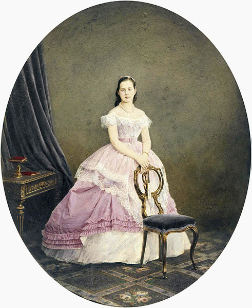 奧爾加·康斯坦丁諾芙娜女大公，1867年