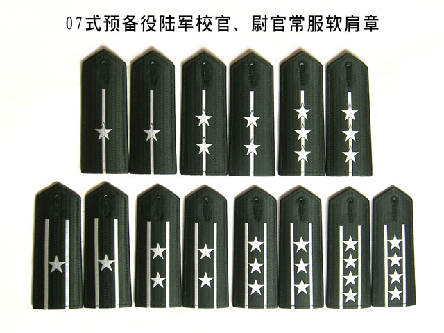 中國人民解放軍07式預備役軍服