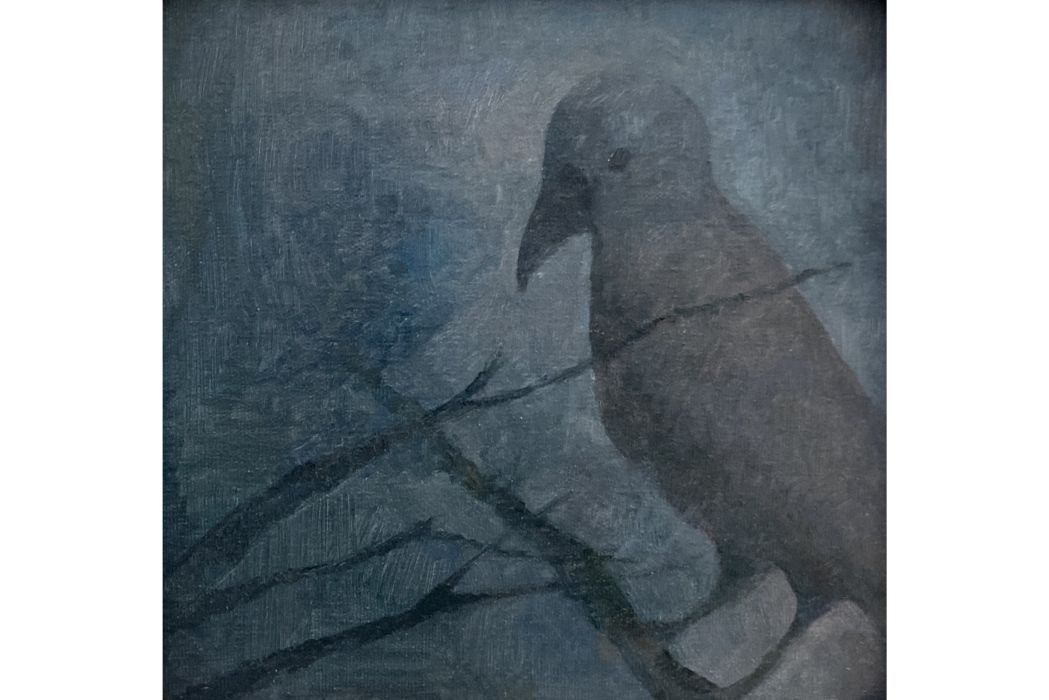黑鳥(姜夏油畫作品) 黑鳥(姜夏油畫作品)