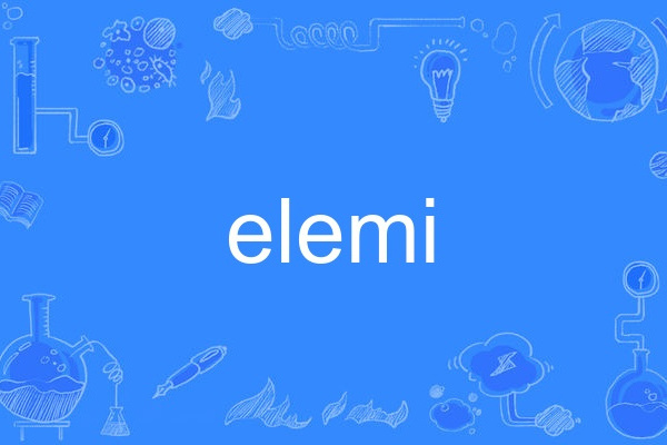 elemi elemi