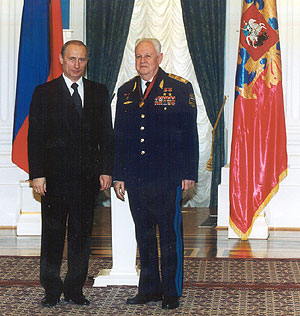 普京總統和葉菲莫夫元帥