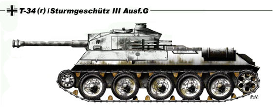 T-34(r)突擊炮