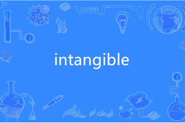 intangible intangible