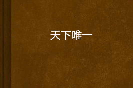 天下唯一 天下唯一