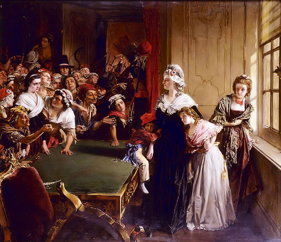 法國革命時期，落沒的瑪麗和子女