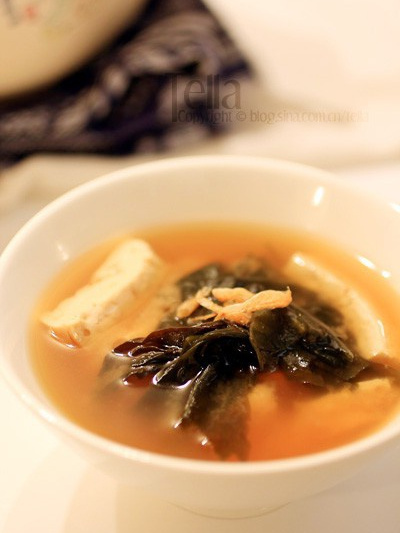 海苔豆腐醬湯 海苔豆腐醬湯