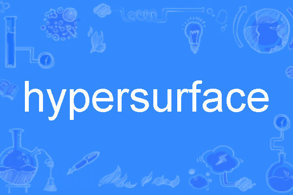 hypersurface hypersurface