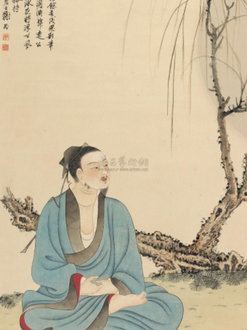 五柳先生圖 五柳先生圖