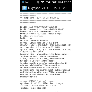 bugreports
