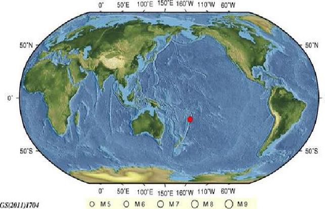 11·10斐濟群島地震