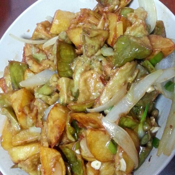 燒茄子土豆 燒茄子土豆
