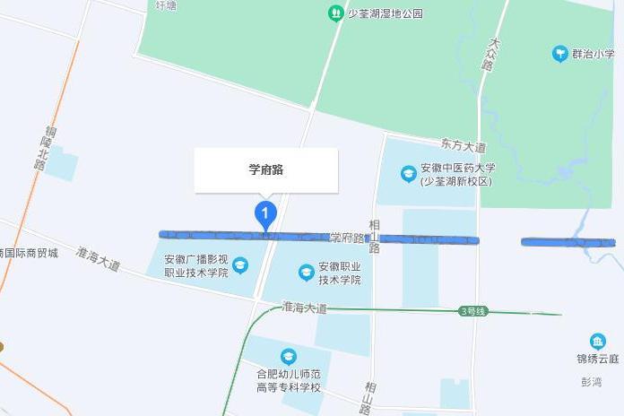 學府路(安徽省合肥市瑤海區學府路) 學府路(安徽省合肥市瑤海區學府路)