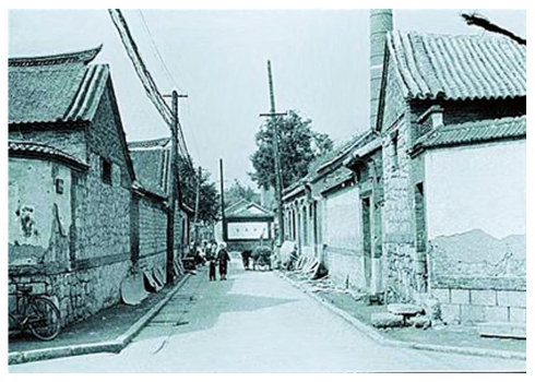 貢院牆根街（可能五十年代），王建浩 拍攝