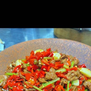 小炒牛肉
