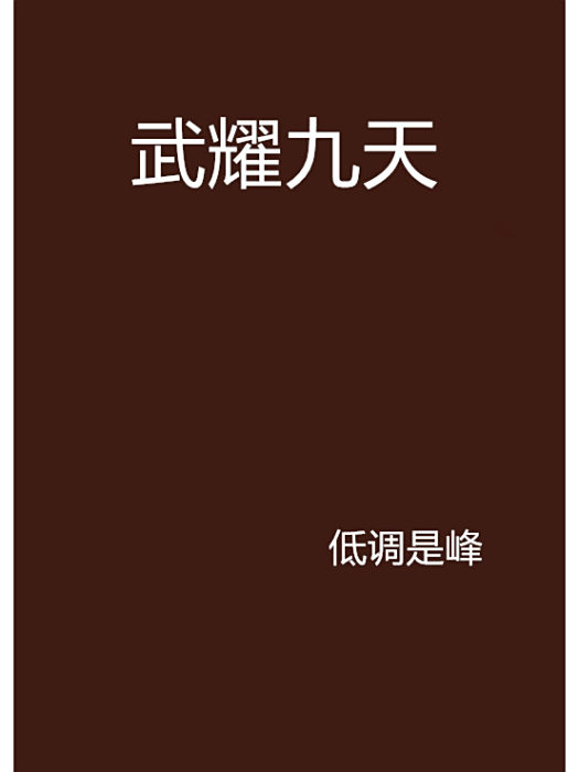 武耀九天(網路小說)