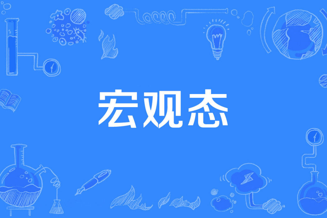 巨觀態 巨觀態