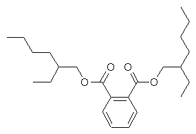 塑化劑DEHP分子結構