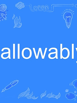 allowably allowably