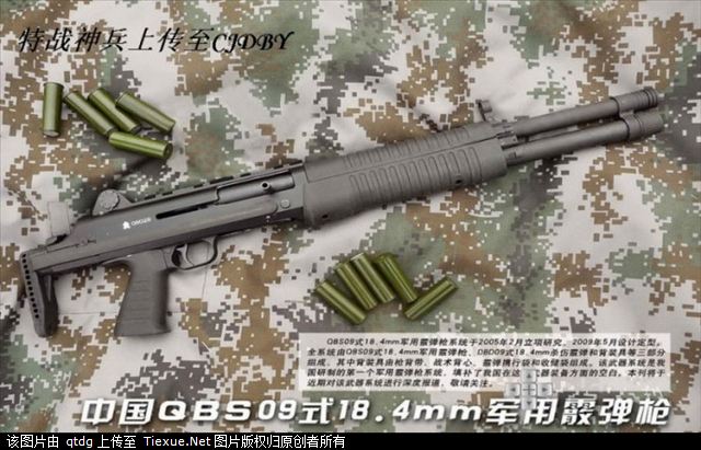 09式18.4mm軍用霰彈槍