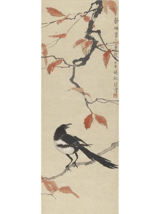 紅葉喜鵲 紅葉喜鵲