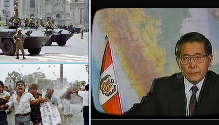 1992年4月5日，藤森實行“自我政變”