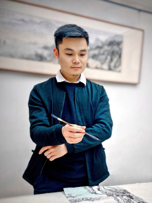 吳福壽(中國青年畫家，福建省開明畫院成員)