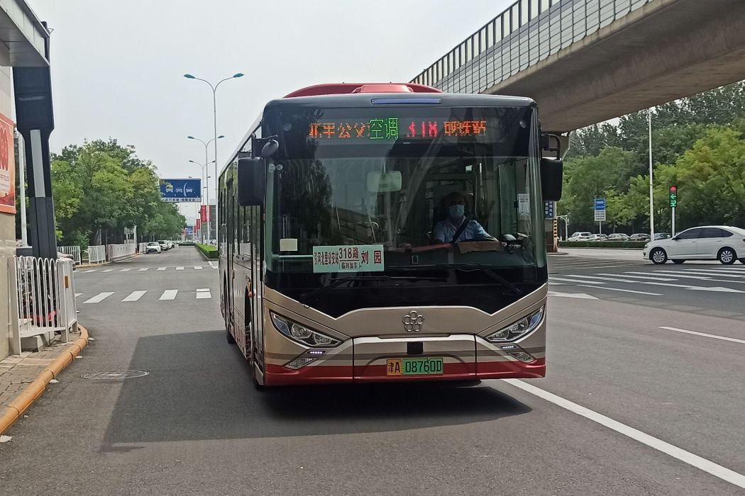 天津公交318路 天津公交318路