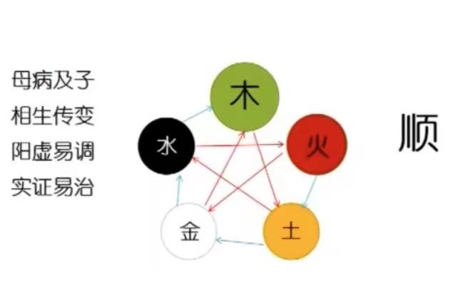 子病及母 子病及母