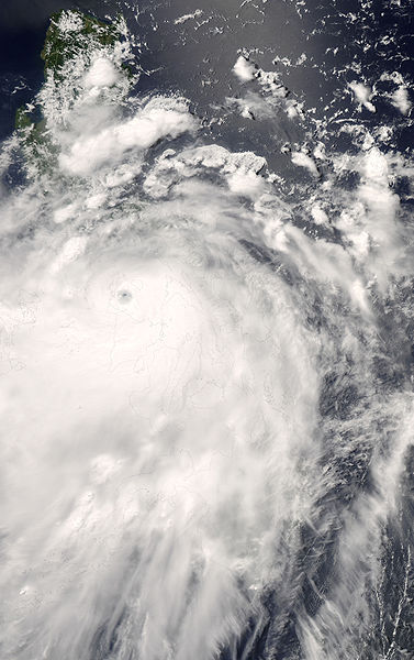 強颱風風神衛星雲圖