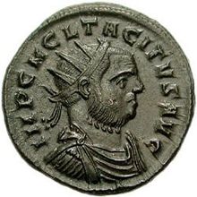銀幣上的克勞狄·塔西佗