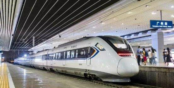 廣珠城際鐵路運行CRH6A型電力動車組