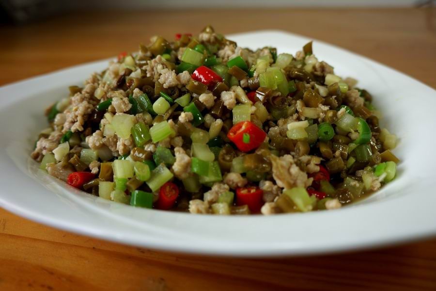 肉沫碎豇豆 肉沫碎豇豆
