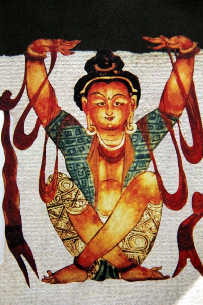 東噶石窟壁畫中的力士形象