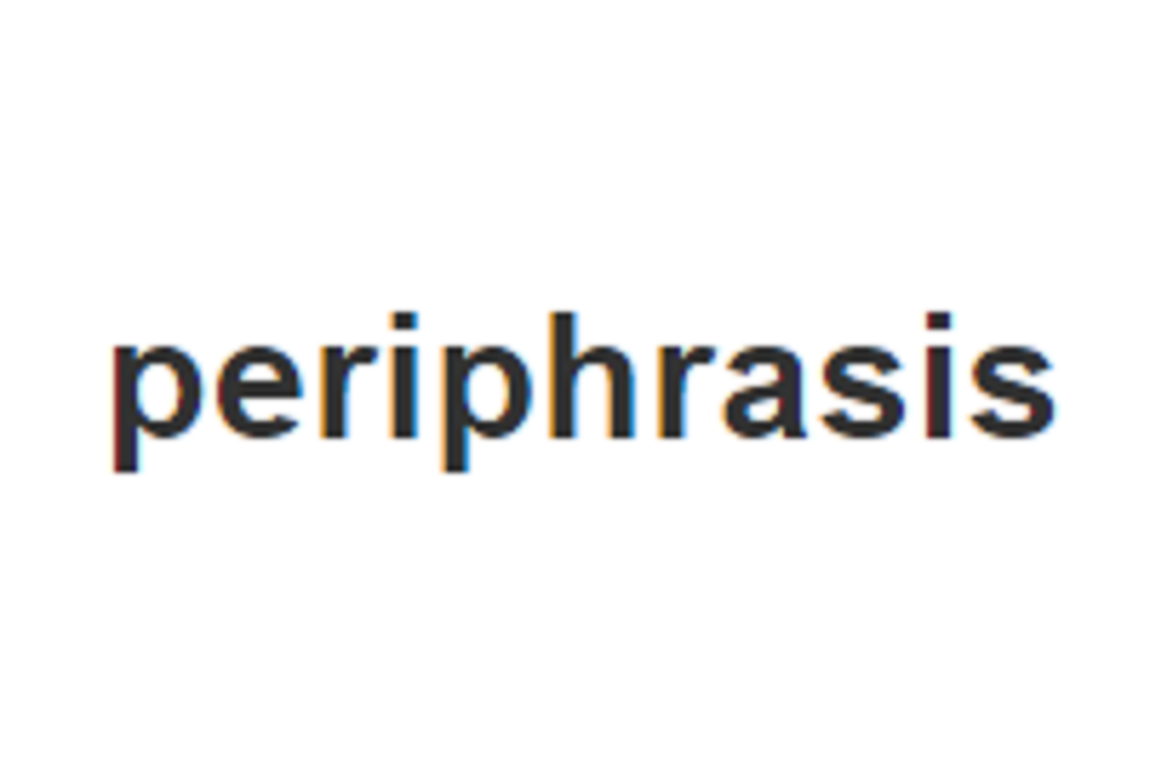 periphrasis periphrasis