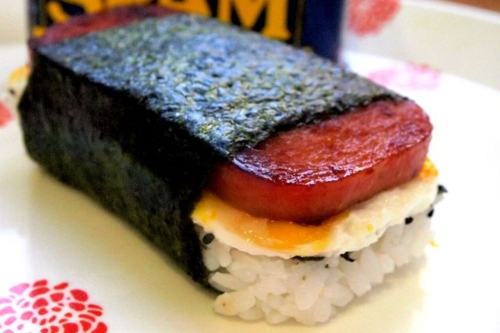煎蛋飯糰