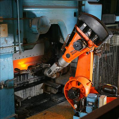 自動化鑄造行業的耐高溫機械臂