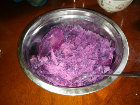 紫薯夾心馬拉糕