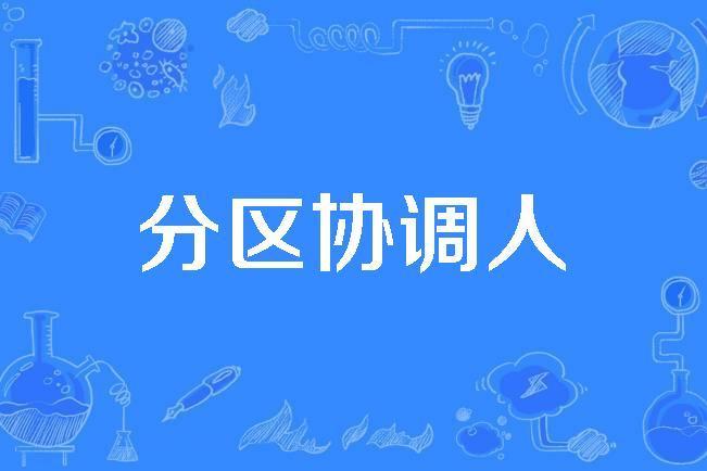 分區協調人 分區協調人