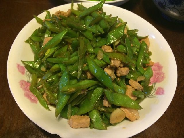 梅豆炒肉 梅豆炒肉