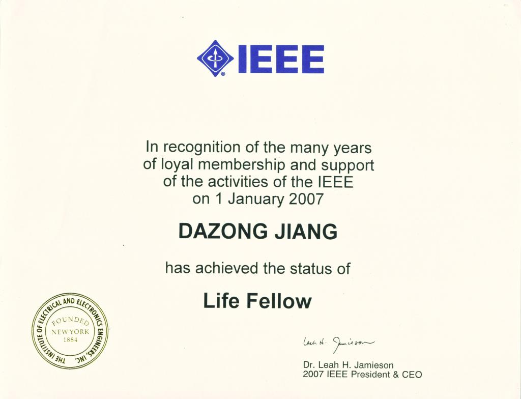 IEEE FELLOW