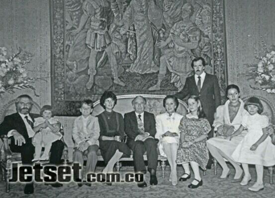 貝坦庫爾總統和他的家人