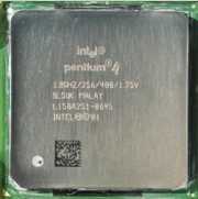 Willamette核心的Pentium 4處理器