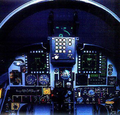 F-20戰鬥機座艙儀表