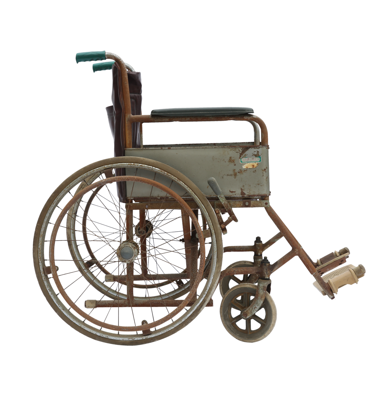 孔繁森為母親購買的輪椅