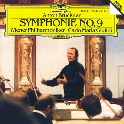 朱里尼錄製的布魯克納第9交響曲CD封面