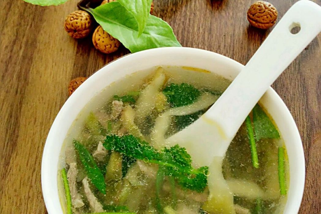 榨菜腰花湯