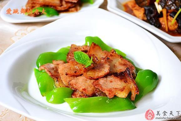 肉片煎青椒 肉片煎青椒