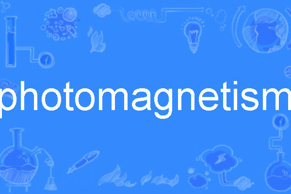 photomagnetism photomagnetism