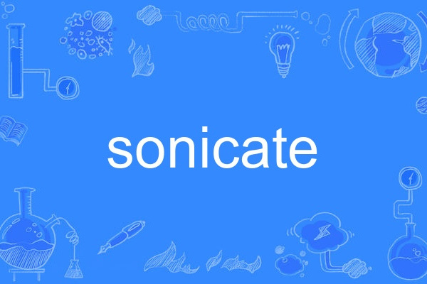 sonicate sonicate